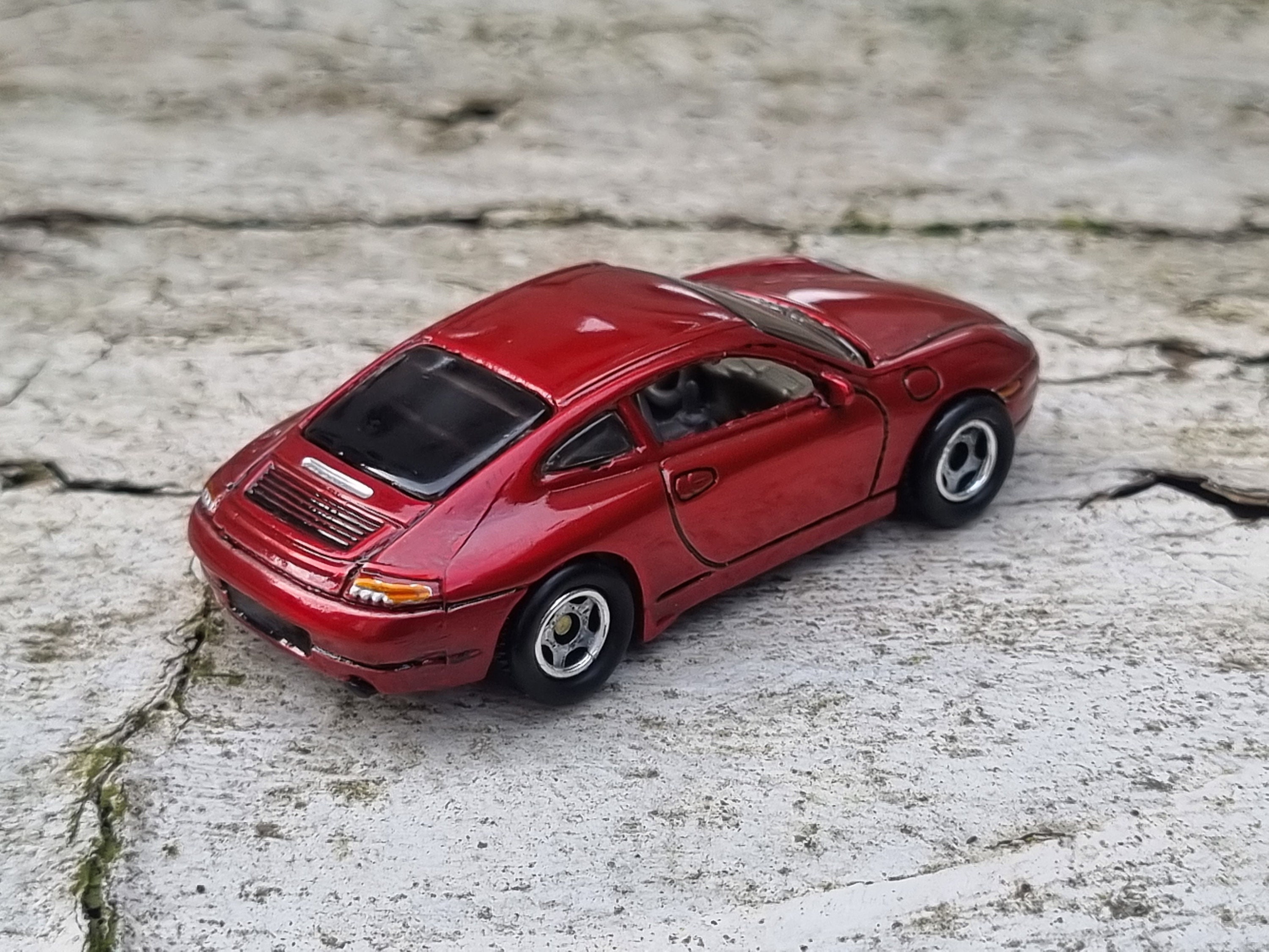 Bburago Burago promotionale promotionnel Porsche 911 996 Bilstein 1 43