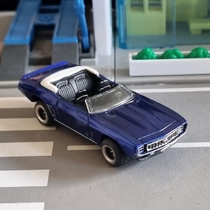 Unique custom Hot Wheels 1:64 die-cast, 1969 Chevy Camaro SS, completely restored and transformed