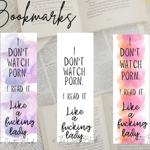 Book Lover Bookmark, Booktok Gift, Reading Present, Smut Library, Spicy Reader, Smut Lover