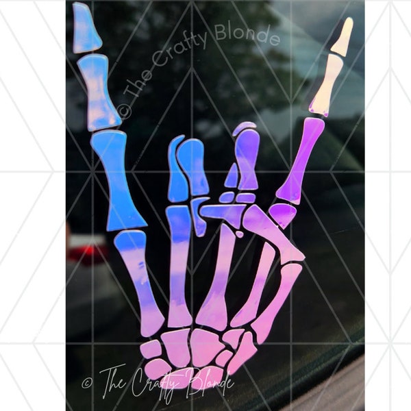 Skeleton Decal - Etsy