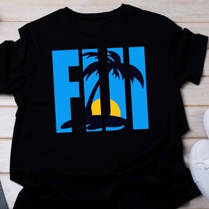 Fiji Shirt, Vacation shirt, Summer shirt, Spring Break Tee, Family vacation shirt, Tropical island shirt, Beach sunset Tee, Beach apparel
