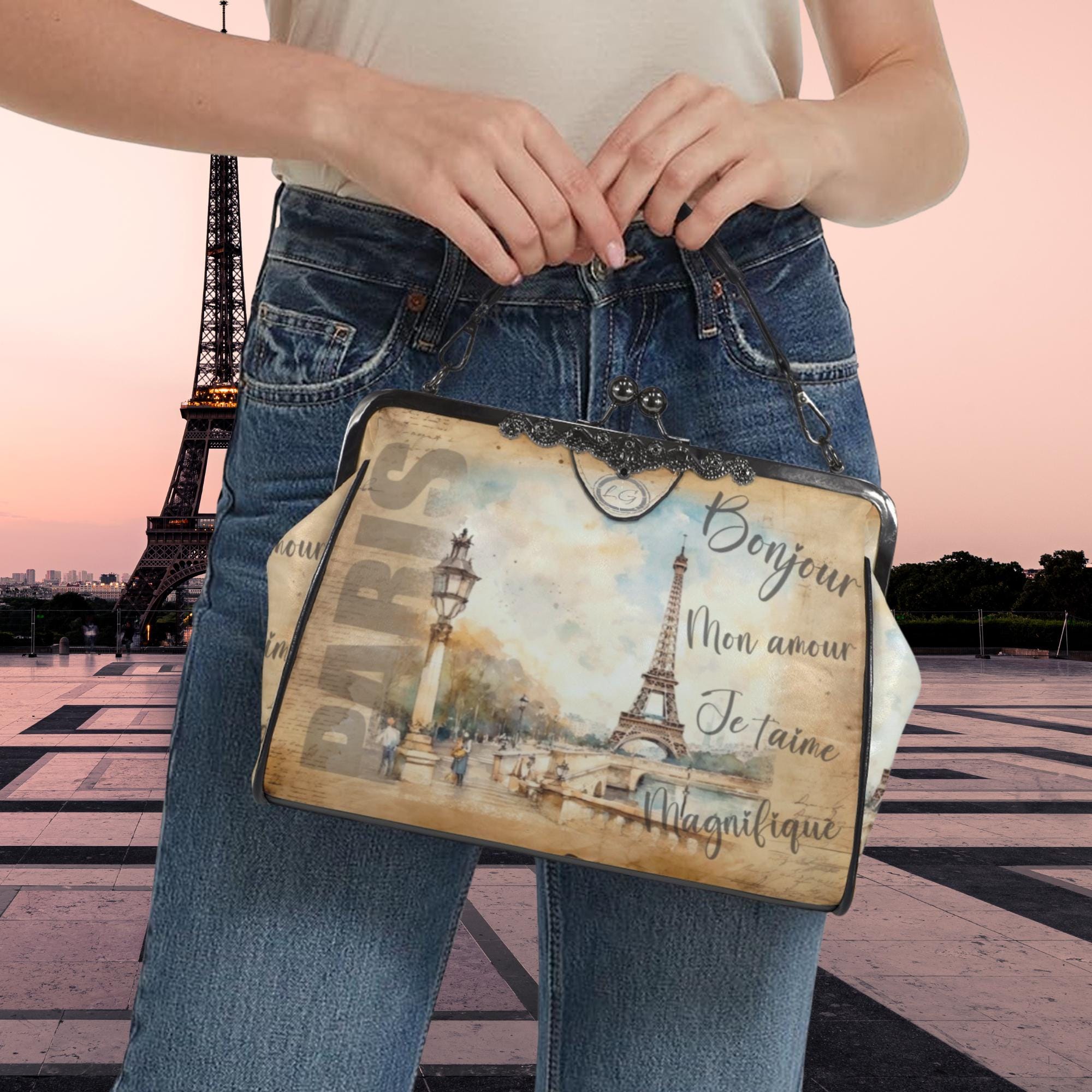 Louvre Sac Ã Main En Jean Pas Cher Sac à Main Tour Eiffel Canada