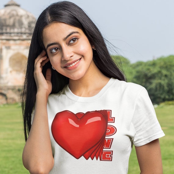 Fancy Red Heart Cool Valentine's Day T-Shirt Fancy Red Heart Cool Valentine's Day T-Shirt