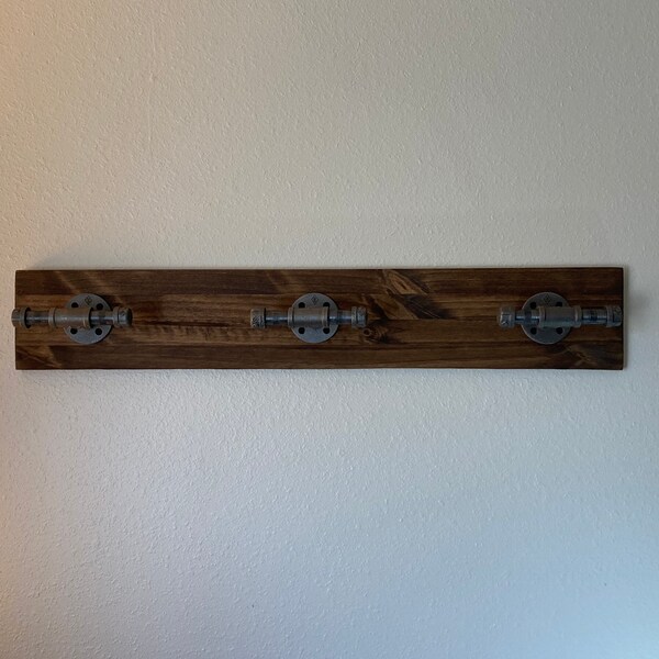 Industrial Coat Rack Etsy