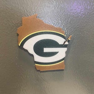 Green Bay Football Magnet