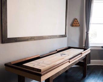 Custom shuffleboard table