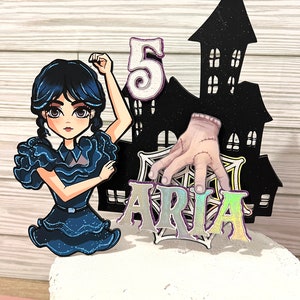 Wednesday Cake Topper Addams Family