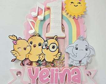 Canticos Cake Topper, Canticos Birthday Decor