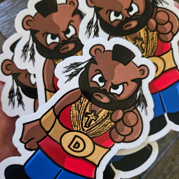 Mr. D sticker | A-Team sticker