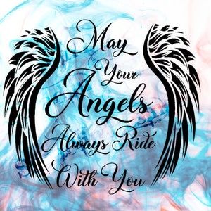 May your Angels PNG Sublimation Desgin