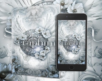 Couverture de livre Seraphim Premade, YA Angel Romance (JPG, PNG)