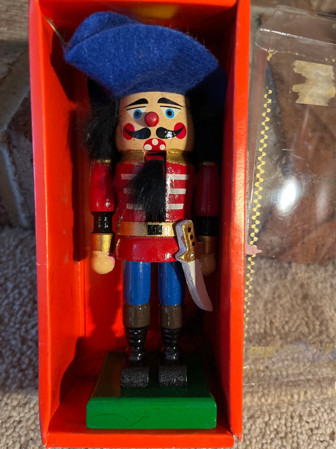 7inch Pirate Nutcracker Etsy