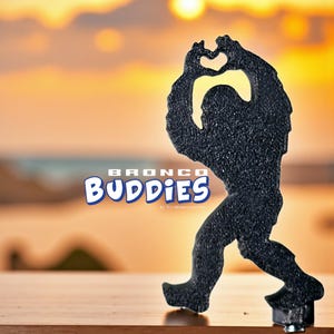 Bronco Buddies - Sasquatch Silhouette Dash Accessory