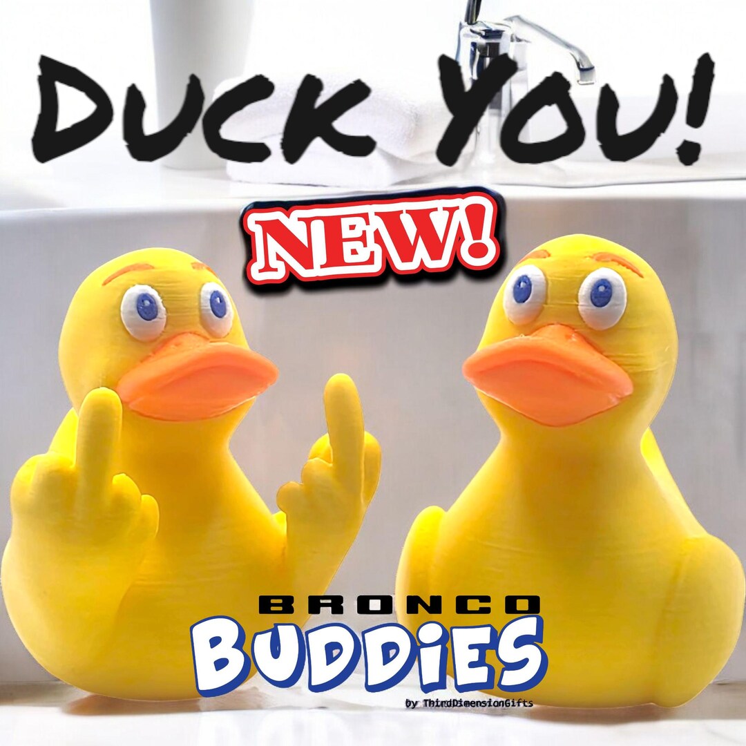 Bronco Buddies - Duck You Dash Accessory - Etsy