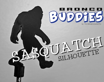 Bronco Buddies - Sasquatch Silhouette