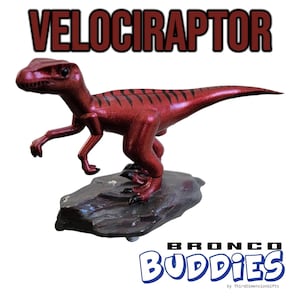 Custom Bronco Buddies - Velociraptor