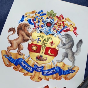 Family coat of arms to order