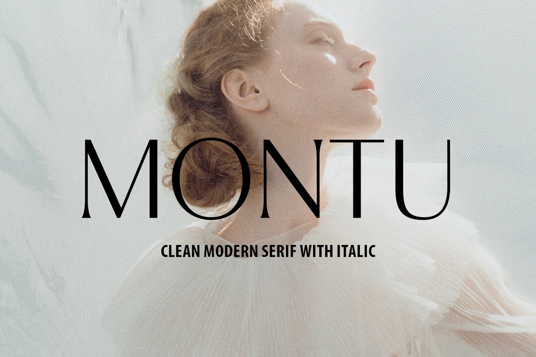 Montu / Modern Serif Wedding Font Logo Font Boho Font - Etsy