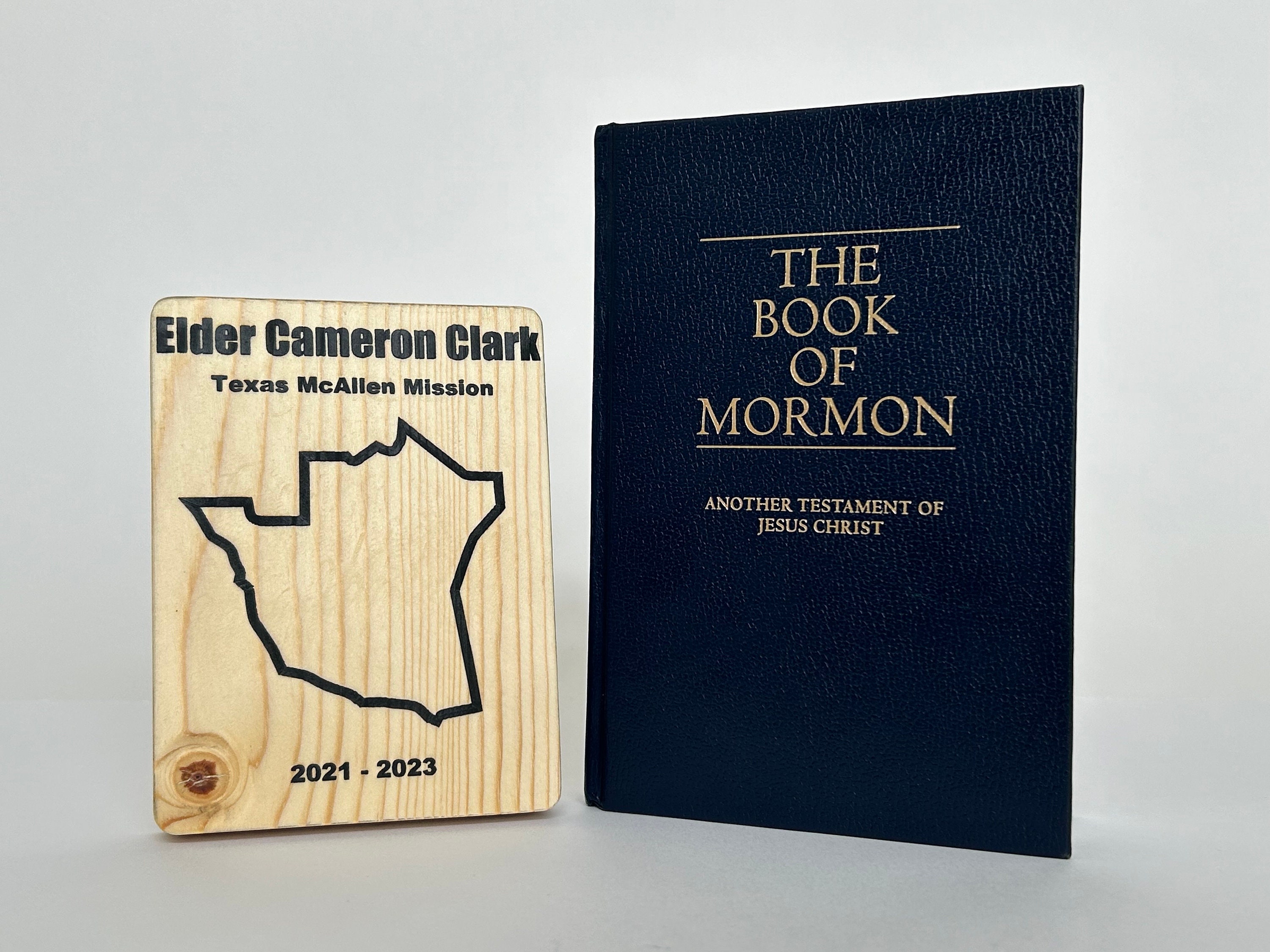 LDS Wooden Mission Map Plaque for Elder or Sister Missionary Gift ...