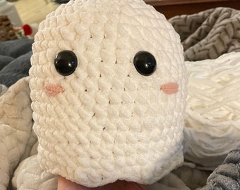Little Ghost friend - ghost plush - Halloween ghost - chubby ghost