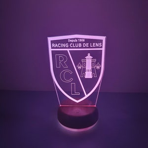 Veilleuse lampe 3d RC Lens Une idée cadeau originale image 7