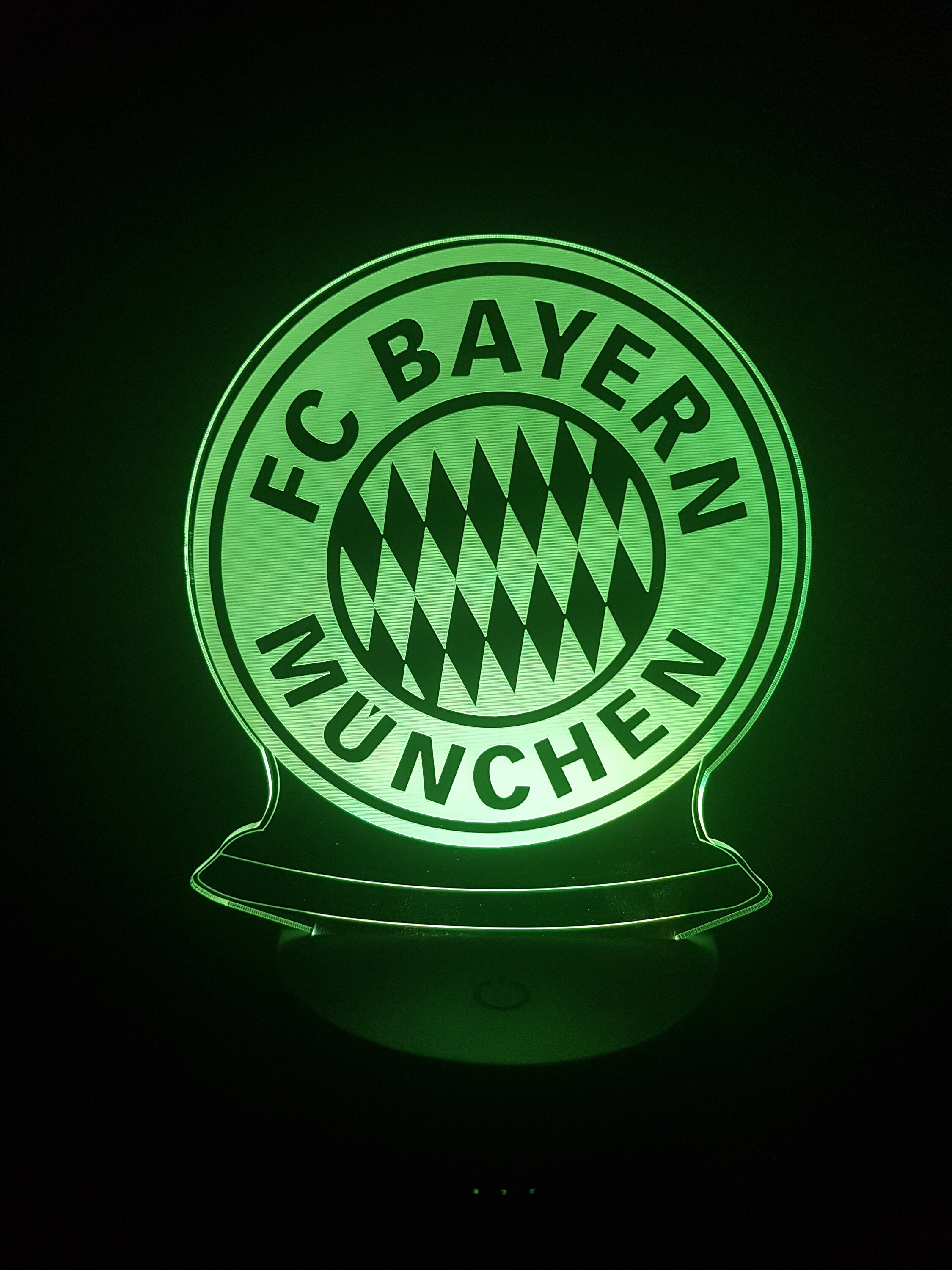 Veilleuse Lampe 3D Bayern Munchen