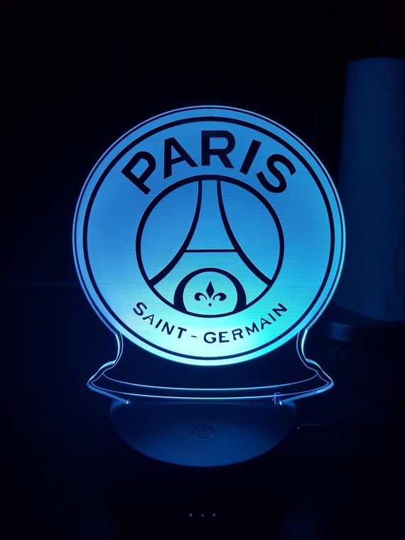 Veilleuse lampe 3d PSG paris saint germain Une idée cadeau originale -   France