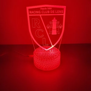 Veilleuse lampe 3d RC Lens Une idée cadeau originale image 4