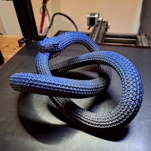 Infinity snake / Oroborous statue home decor
