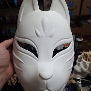 Kitsune mask for cosplay