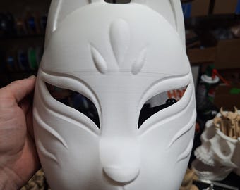 Japanese Kitsune Mask – Fox Spirit Cosplay Mask