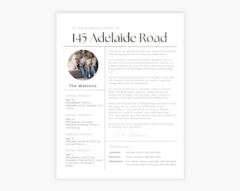 Tenant Letter of Intent (To Rent) - Canva Real Estate Template