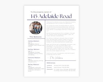 Tenant Letter of Intent (To Rent) - Canva Real Estate Template