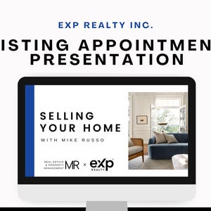 Presentation för eXp Realty-annons | Canva-mall (digital nedladdning)