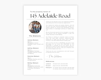 Tenant Letter of Intent (To Rent) - Canva Real Estate Template