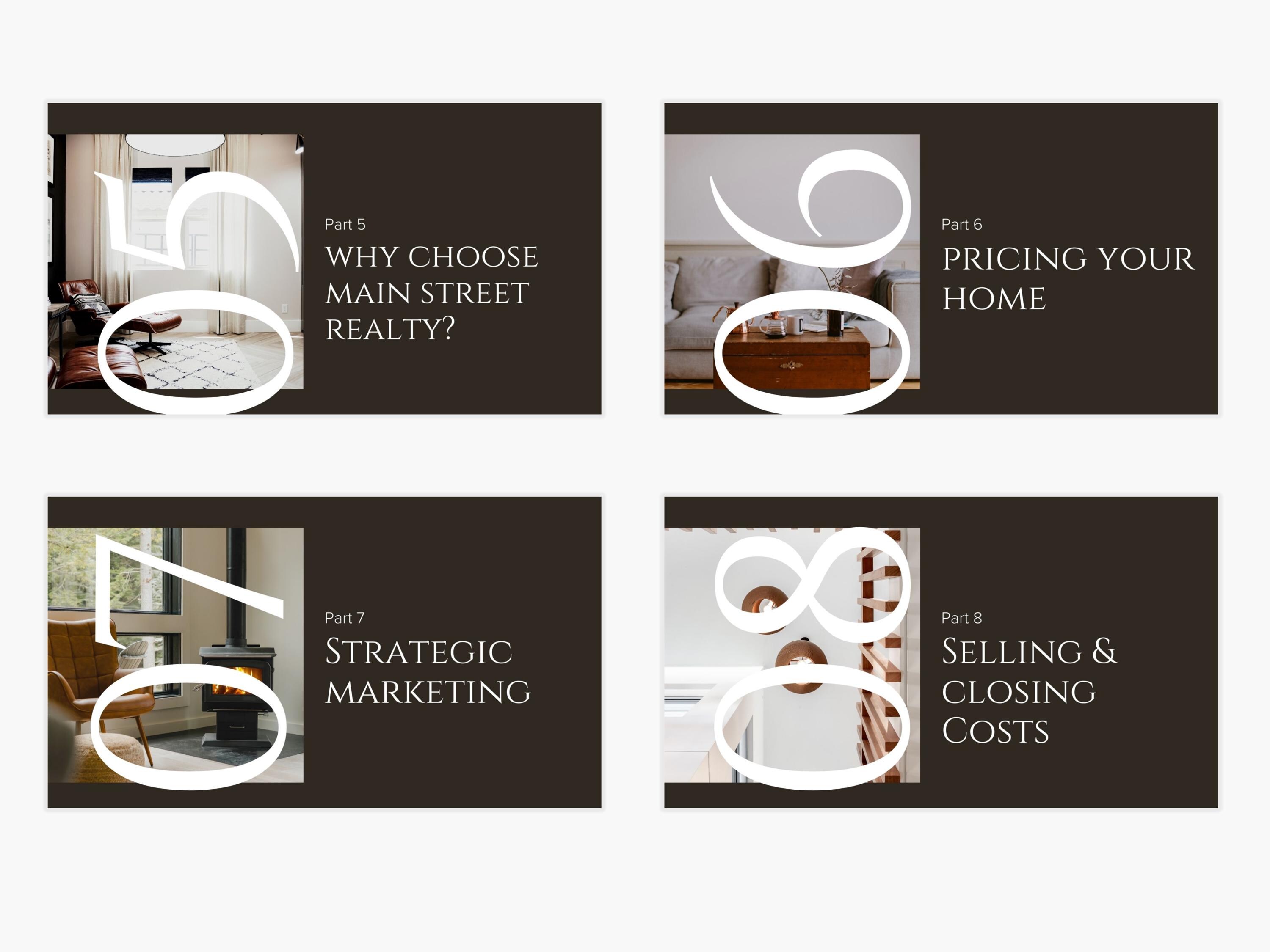 Real Estate Presentation Canva Template | Buyer & Seller Slideshow ...