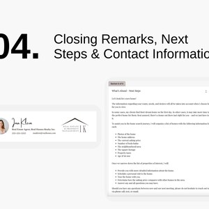 K&ouml;nnte beinhalten: Eine wei&szlig;e Visitenkarte mit einem Frauenportr&auml;t, dem Namen "Ina Klein" und dem Text "Real Estate Agent, Real Homes Realty Inc." und "Real Estate & Property Management". Die Karte enth&auml;lt auch ein Logo mit den Initialen "IK".