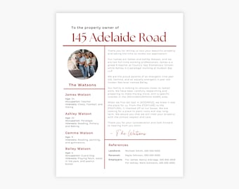 Tenant Letter of Intent (To Rent) - Canva Real Estate Template