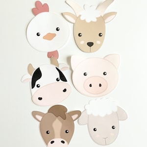 Cute Farm Animal Stickers