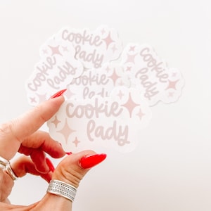 Cookie Lady Sticker