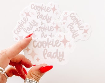 Cookie Lady Sticker