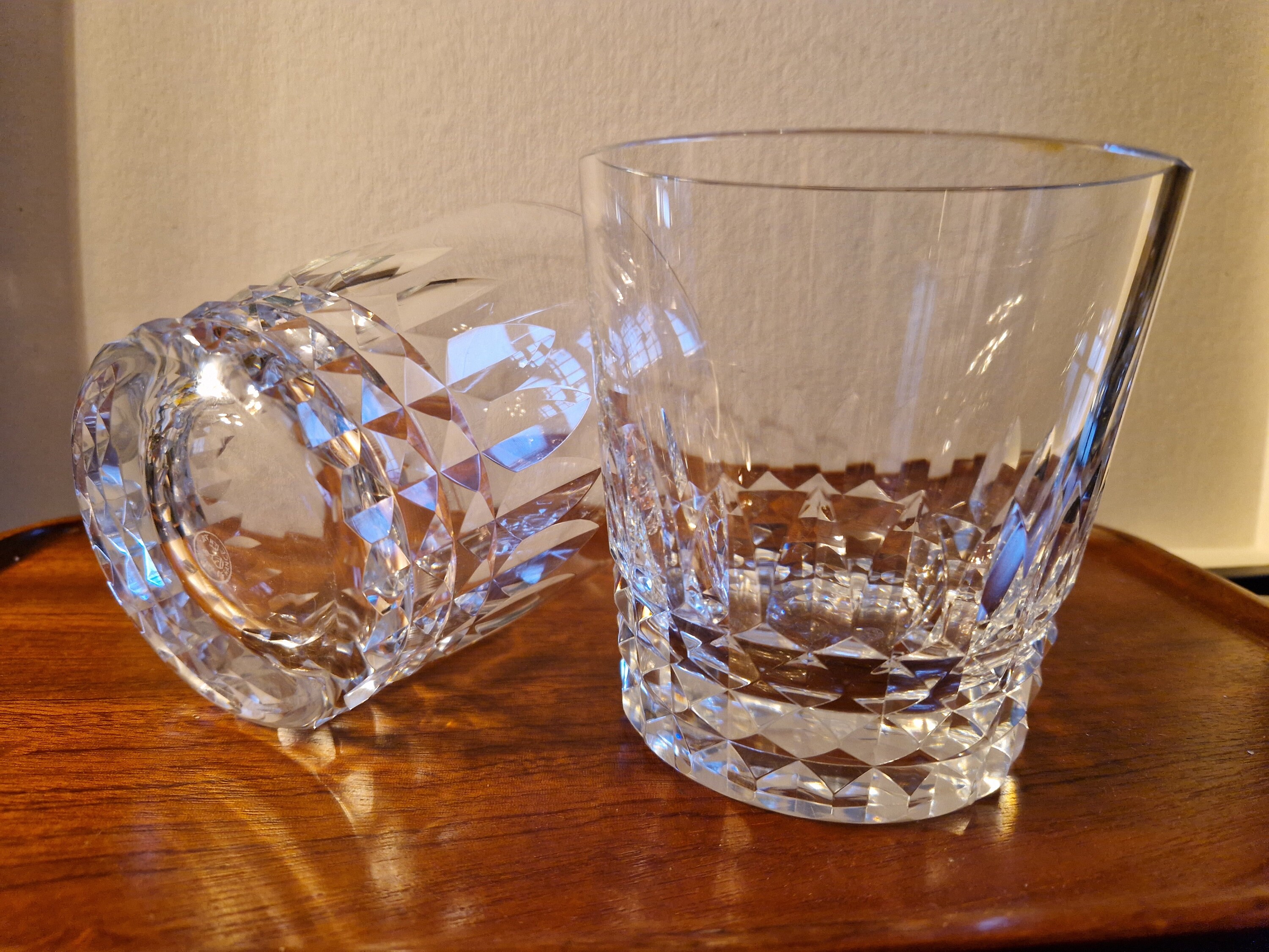 バカラ クリスタルの大型ガラスまたはアイスバケツ ピカデリー モデル