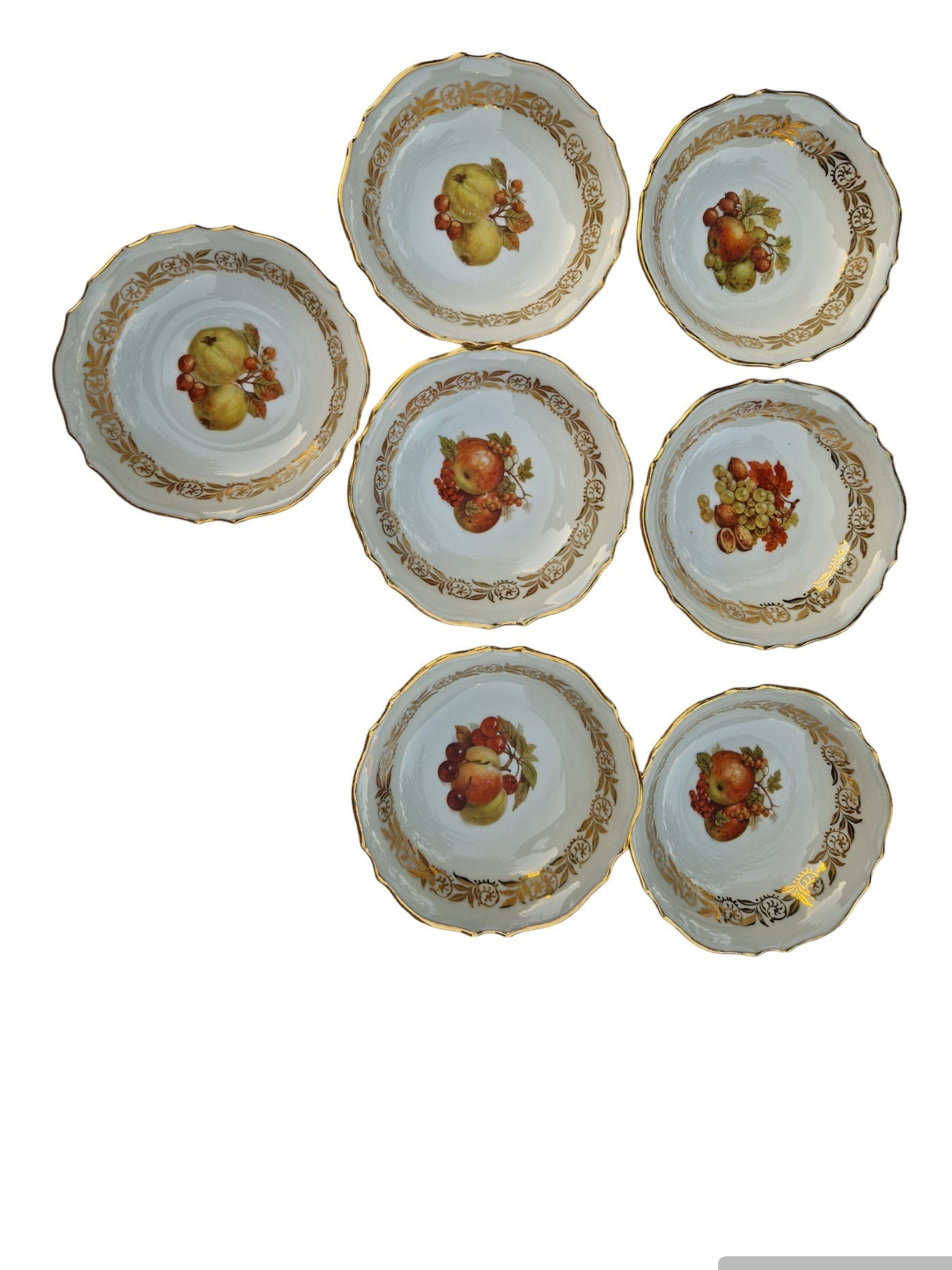 7 リモージュ磁器フルーツボウル - Etsy 日本