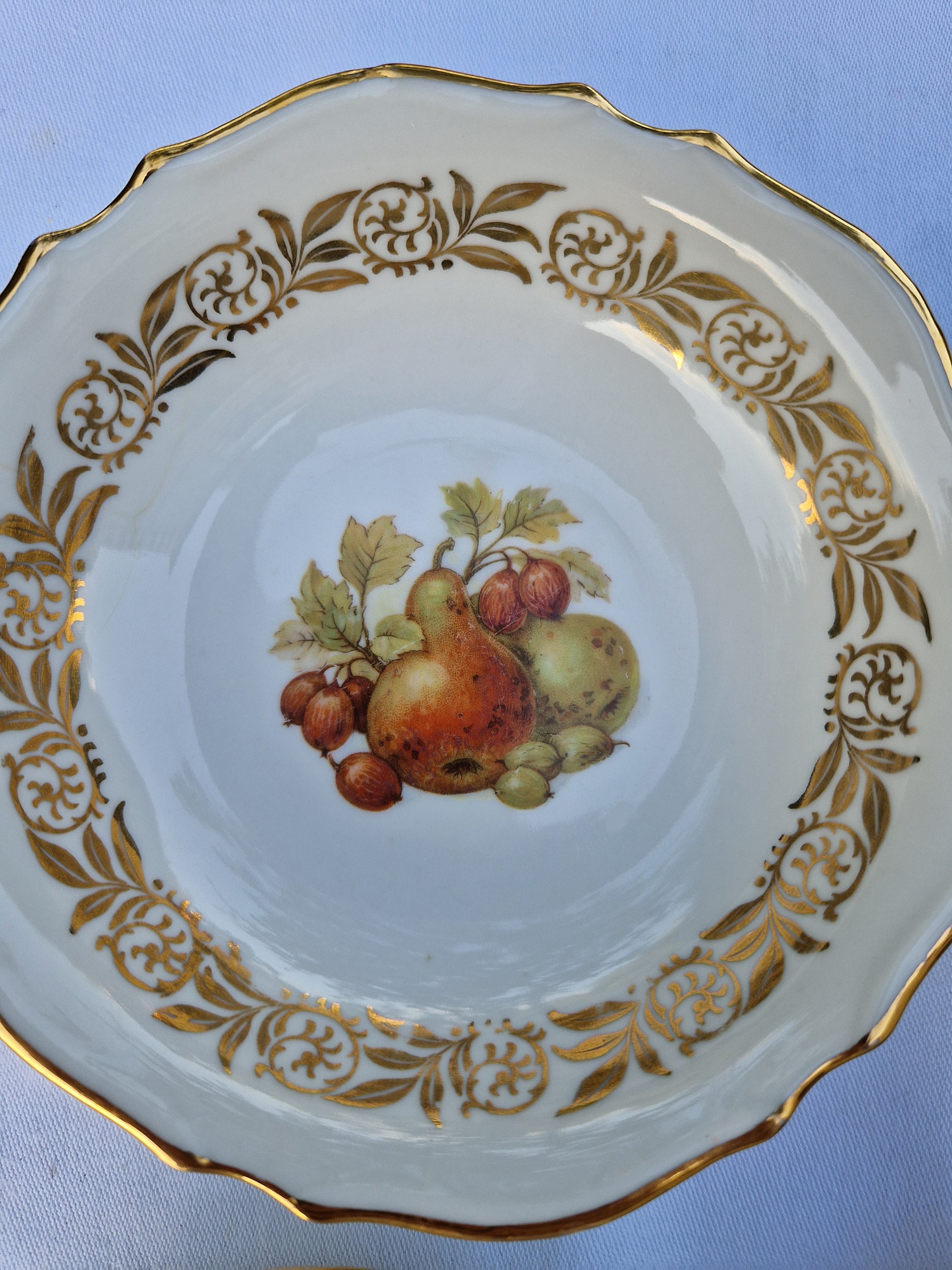 7 リモージュ磁器フルーツボウル - Etsy 日本