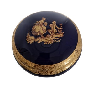 Bonbonnière/boîte en porcelaine de Limoges vintage