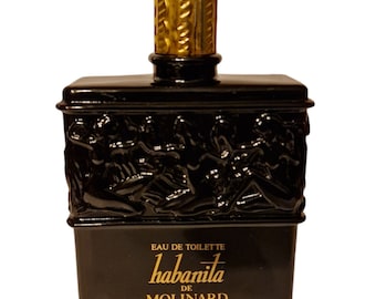 Habanita Eau de Toilette Bottle by Molinard, Lalique Creation