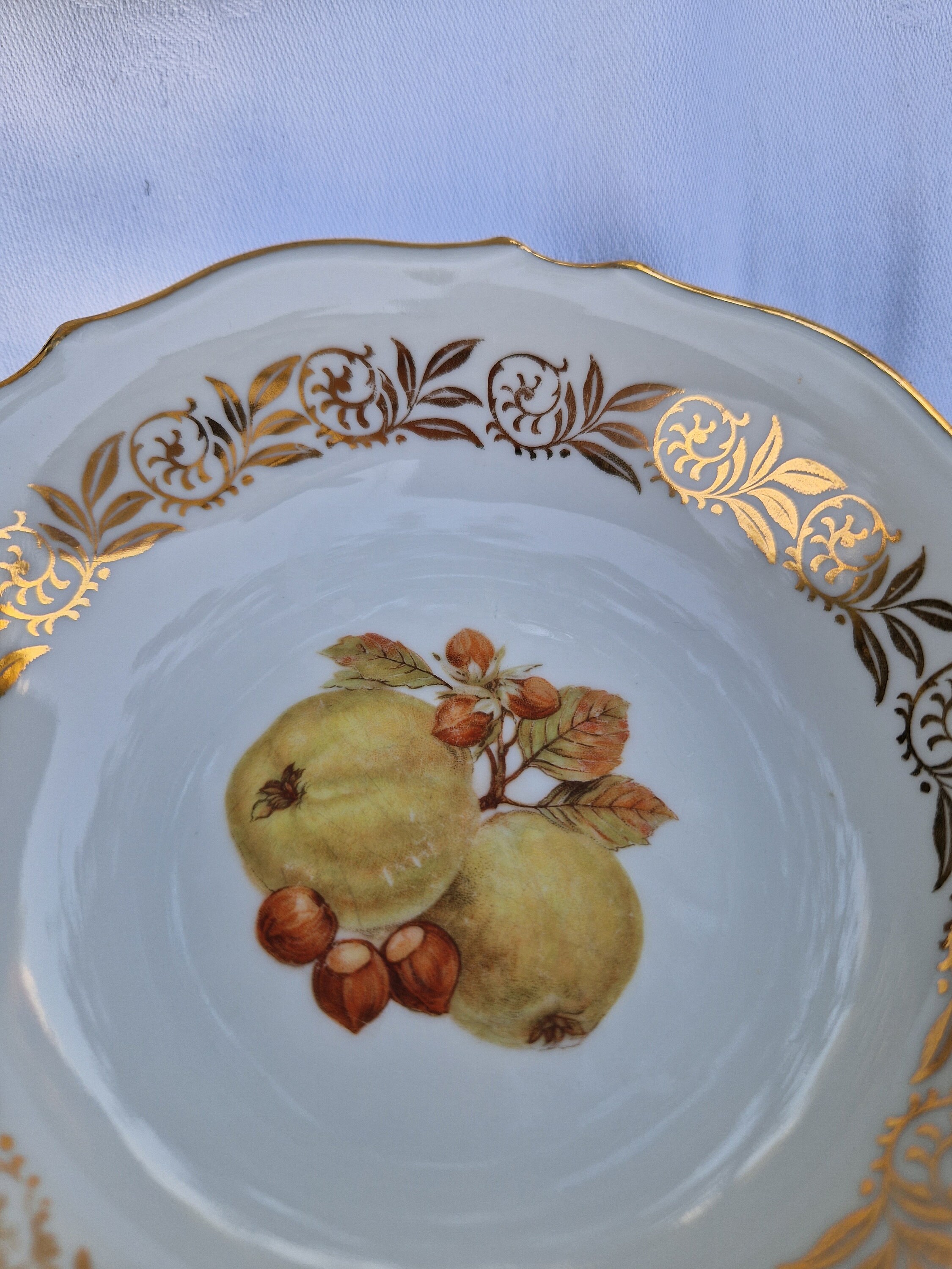 7 リモージュ磁器フルーツボウル - Etsy 日本