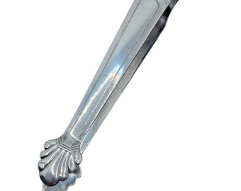 Silver-plated sugar tongs