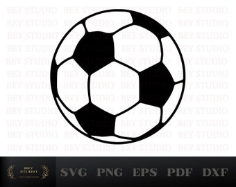 Soccer Ball Instant Digital Download,Soccer Ball Svg Png,Soccer Ball Digital File Svg, Png, Pdf, Eps, Dxf,
