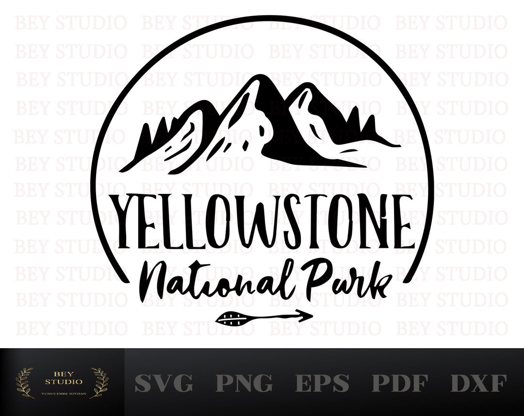 Yellowstone Dutton Ranch SVG Stencil File , Yellowstone SVG, Svg